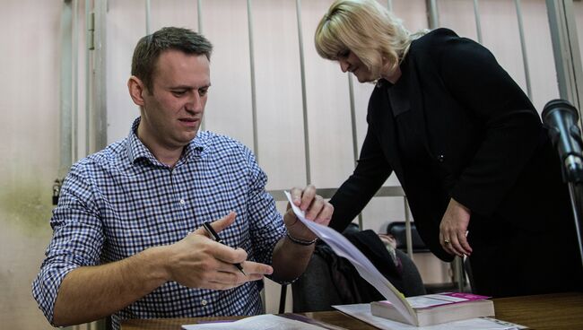 Оппозиционный политик Алексей Навальный. Архивное фото