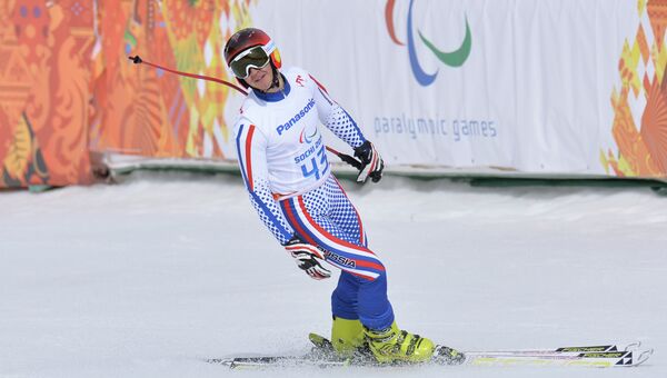 Алексей Бугаев на XI Паралимпийских зимних играх в Сочи