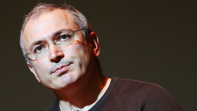 М.Ходорковский в Киеве. Архивное фото