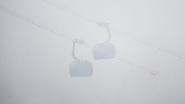 Туман на склонах. Паралимпиада 2014