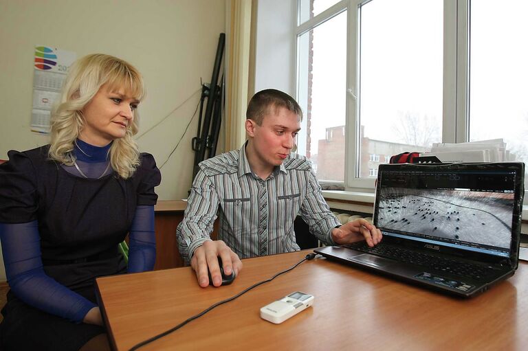 Разработчик компьютерной игры по мотивам событий на перевале Дятлова Владимир Мельников и куратор проекта Татьяна Бугакова Разработчик компьютерной игры по мотивам событий на перевале Дятлова Владимир Мельников и куратор проекта Татьяна Бугакова