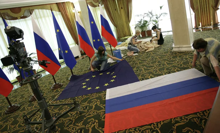 Подготовка Международного пресс-центра к Саммиту Россия-ЕС Подготовка Международного пресс-центра к Саммиту Россия-ЕС