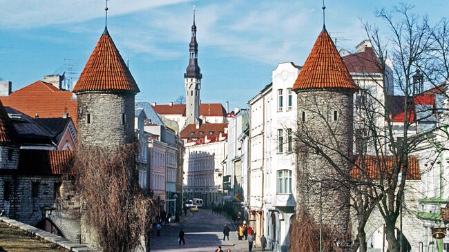 Старая часть города Таллина. Архивное фото