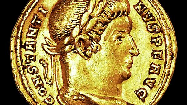 Римская империя, Константин I Великий (306-337 гг.), монета, 310-313 гг.