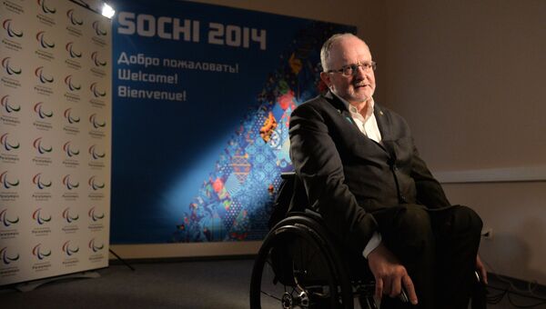 Президент Международного Паралимпийского комитета Филипп Крейвен в Сочи