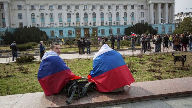 Ситуация в Симферополе. Архивное фото