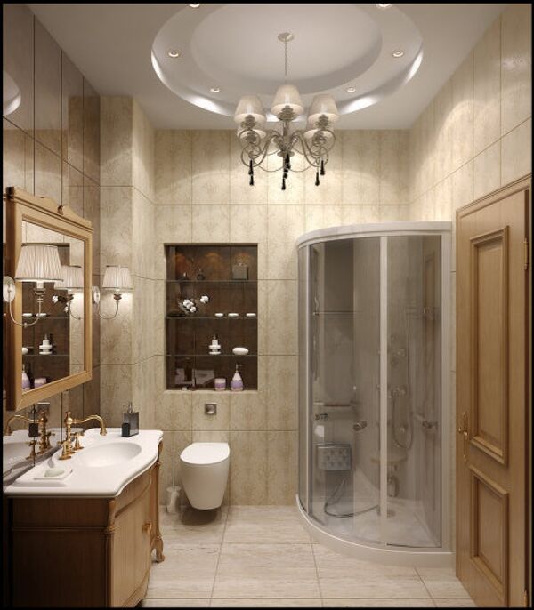 Ванная комната, мастерская дизайна
