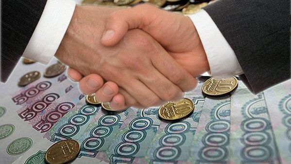 Сделка, рубли, деньги, договор, рукопожатие