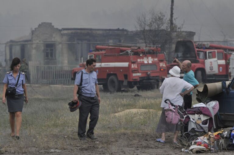 Воронеж в кольце лесных пожаров