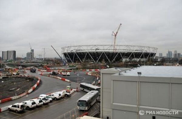 Большая лондонская стройка в Лондоне за 2,5 года до Олимпийских игр
