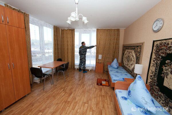 Новое общежитие для бойцов ОМОНа