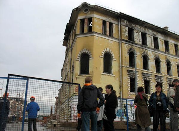 Историческое здание снесли заодно с обрушившимся домом в центре Москве