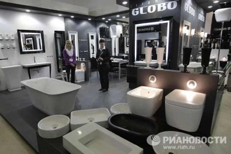 Современные интерьеры на выставке Mosbuild 2010 Современные интерьеры на выставке Mosbuild 2010