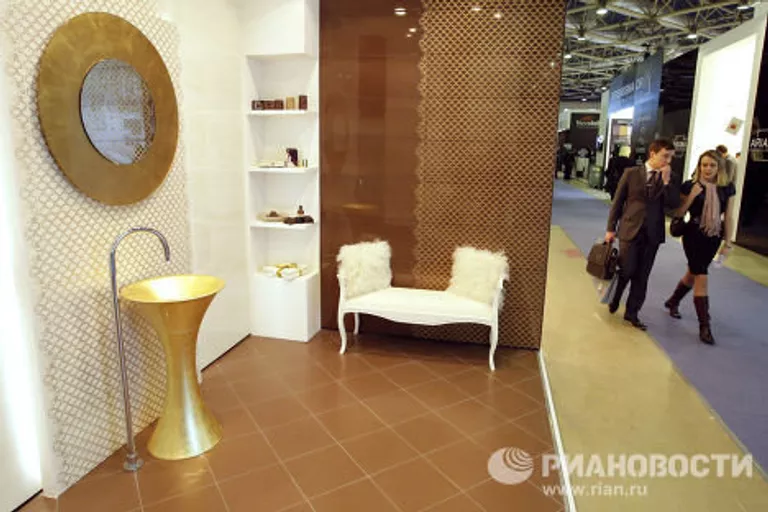 Современные интерьеры на выставке Mosbuild 2010 Современные интерьеры на выставке Mosbuild 2010