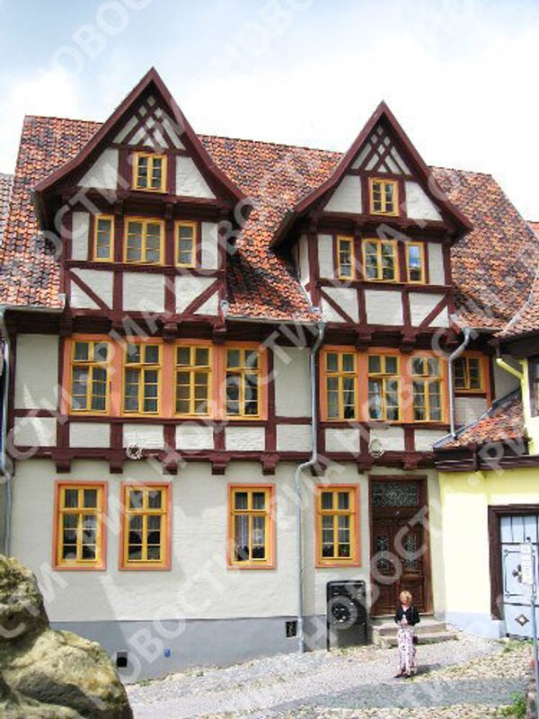 Дома фахверк германия средневековье