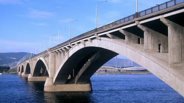Коммунальный мост через Енисей, Красноярск