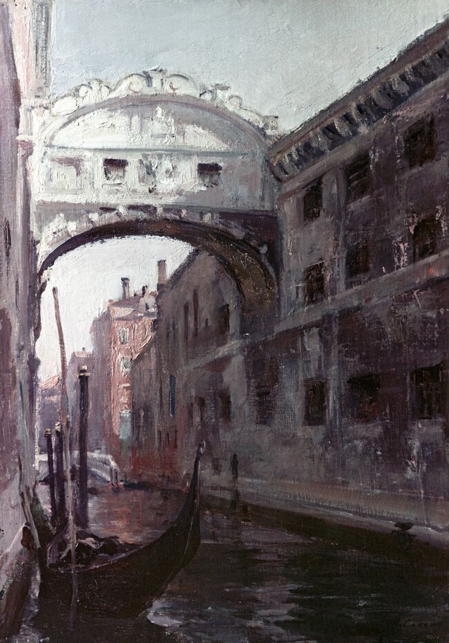 Репродукция картины Венеция. Мост вздохов