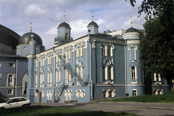 Вид на Московскую Соборную мечеть