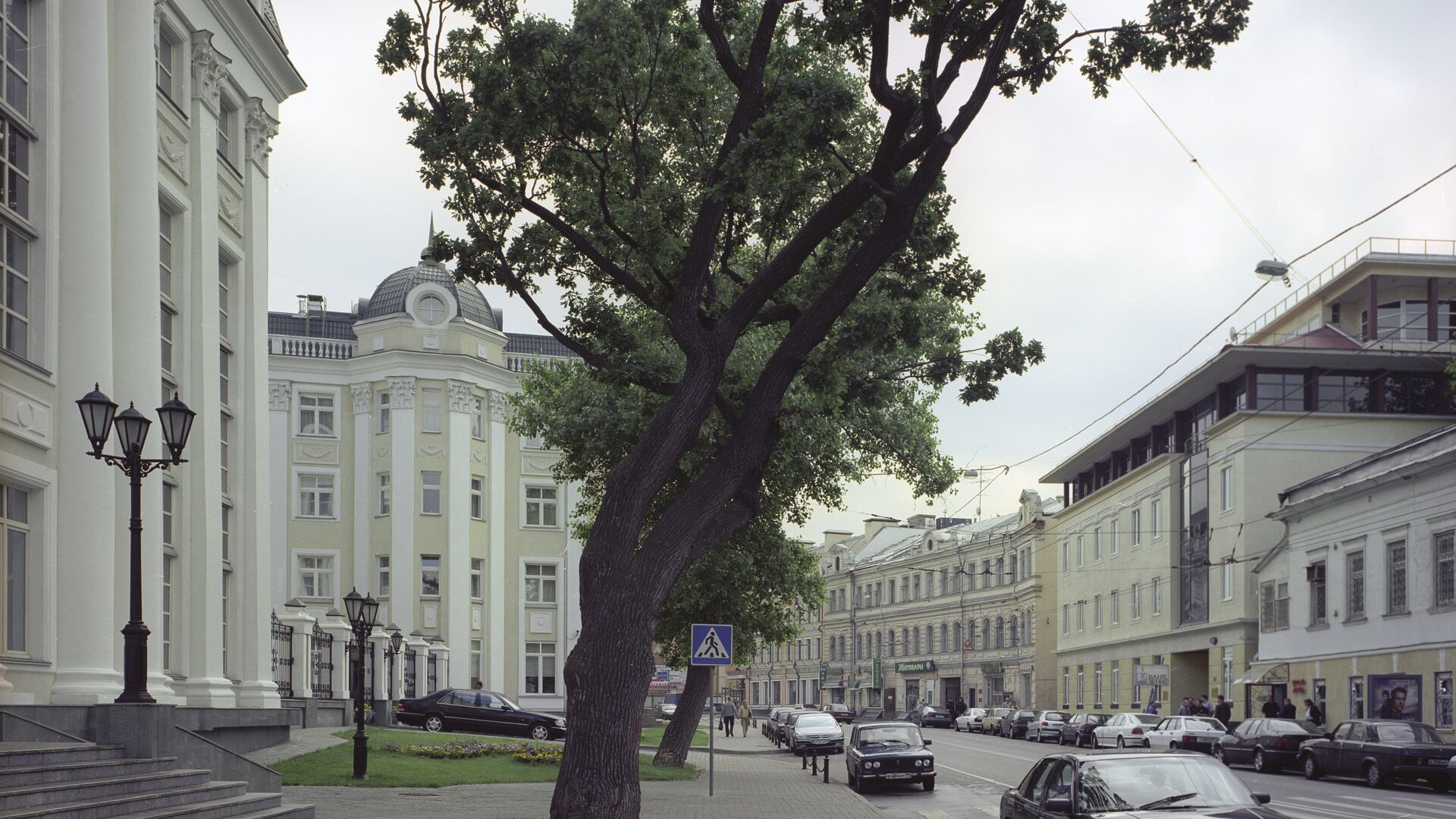 Москва сегодня, улица, Остоженка - РИА Новости, 1920, 13.07.2021