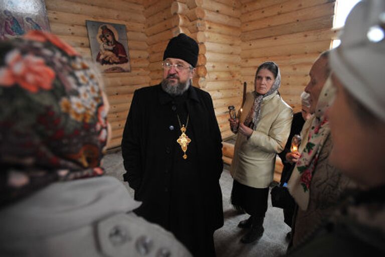 В Екатеринбурге построили храм за сутки