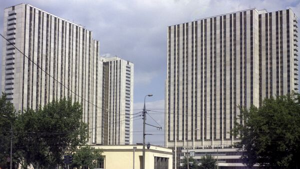 Вид на гостиничный комплекс Измайлово. Архивное фото