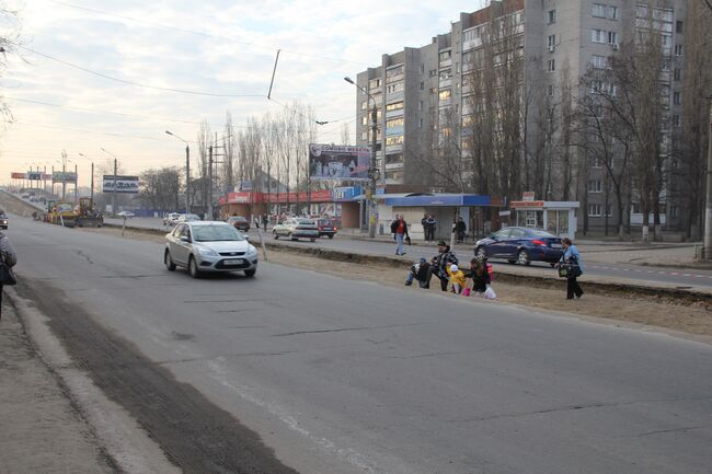 Ремонт самой длинной улицы в Воронеже