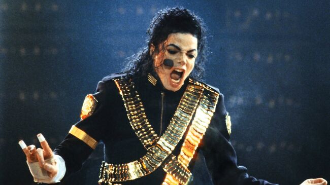 Майкл Джексон на концерте в Москве