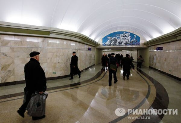 Открытие станции метро Адмиралтейская