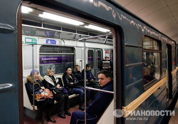 Открытие станции метро Адмиралтейская
