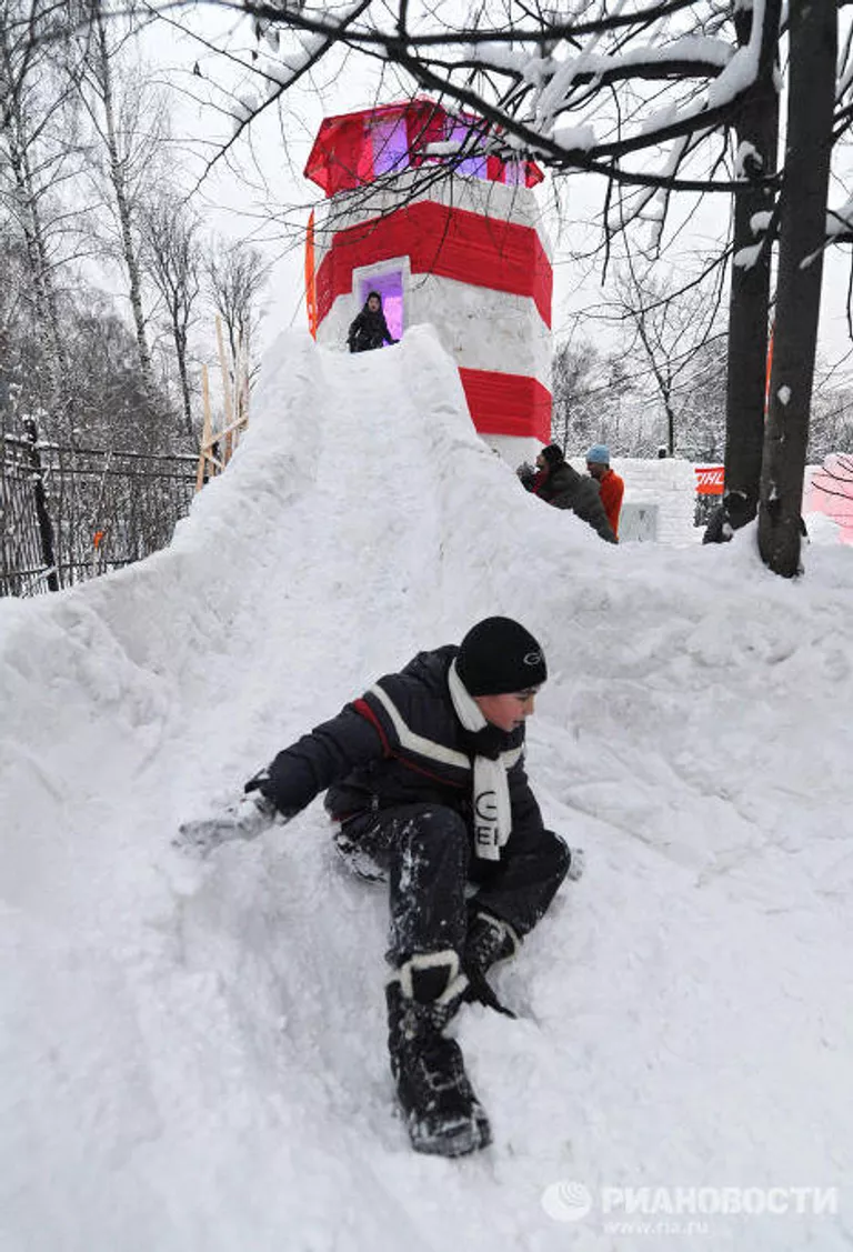 Ледовый городок Moroz City в Сокольниках Ледовый городок Moroz City в Сокольниках