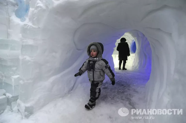 Ледовый городок Moroz City в Сокольниках Ледовый городок Moroz City в Сокольниках