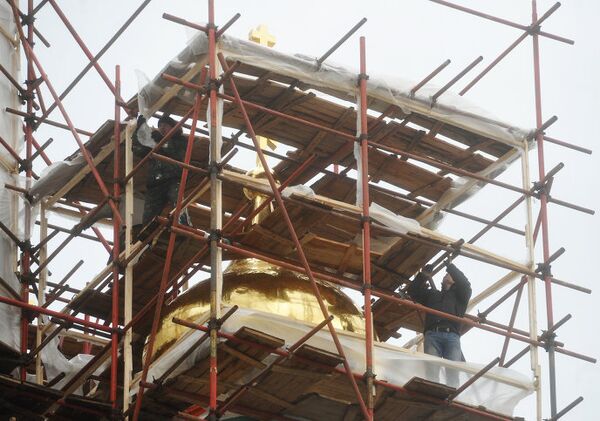 Реставрация храма 