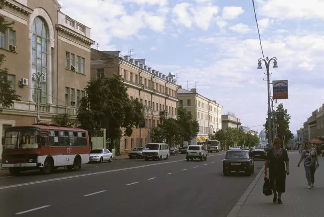 В городе Курске