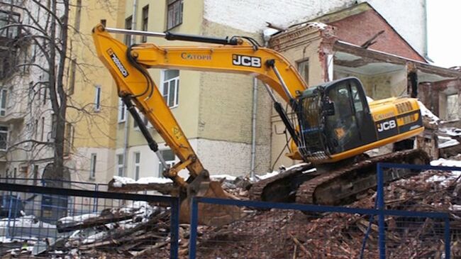 Москвичи остановили снос здания в Большом Козихинском переулке