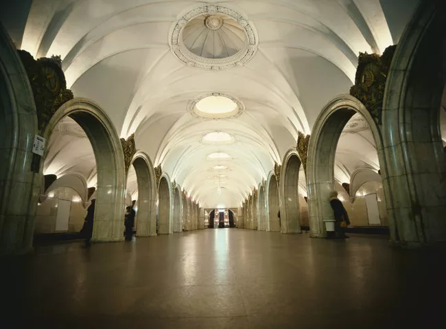 Станция Замоскворецкой линии Московского метрополитена Павелецкая