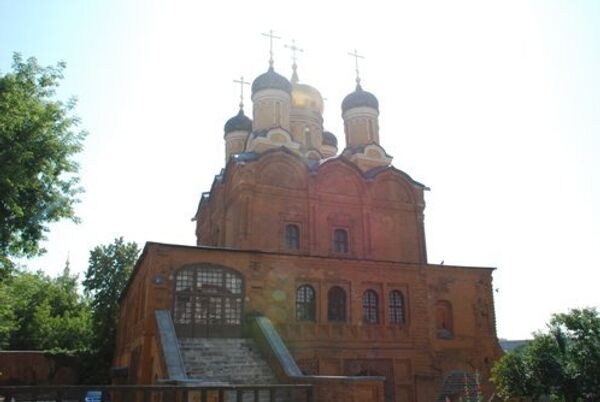 Маршрут, Москва, Знаменский монастырь, Зарядье