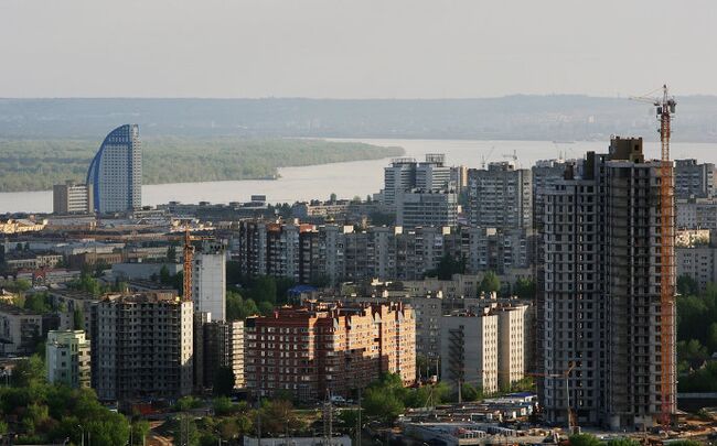 Вид на Волгоград