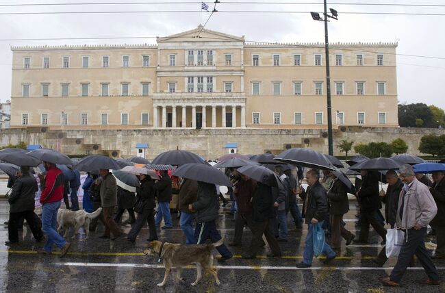 Здание парламента Греции