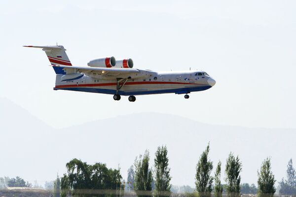 Российский самолет–амфибия Бе-200