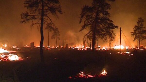 Пожар в Тыгде оставил без крова более 300 человек