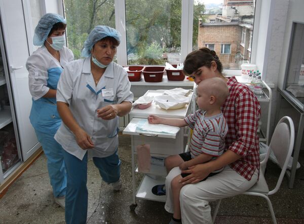 Работа детского онкогематологического центра во Владивостоке