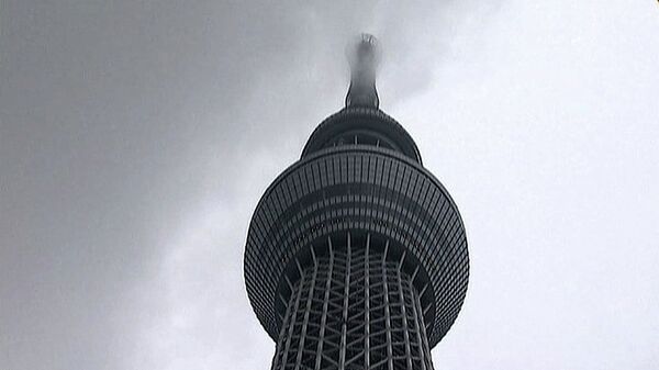 Небесное дерево высотой 634 метра выросло в центре Токио