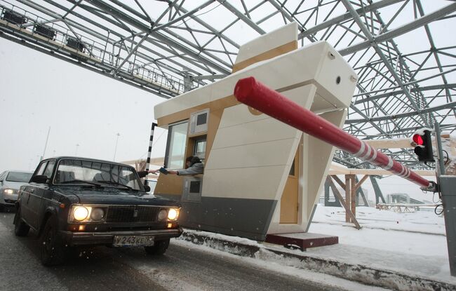 Тестирование платной автомобильной дороги на участке Западного Скоростного Диаметра