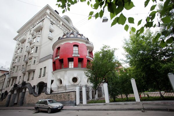 Дом-яйцо в центре москвы, необычные здания Москвы