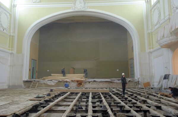 Реставрация Большого зала Московской консерватории