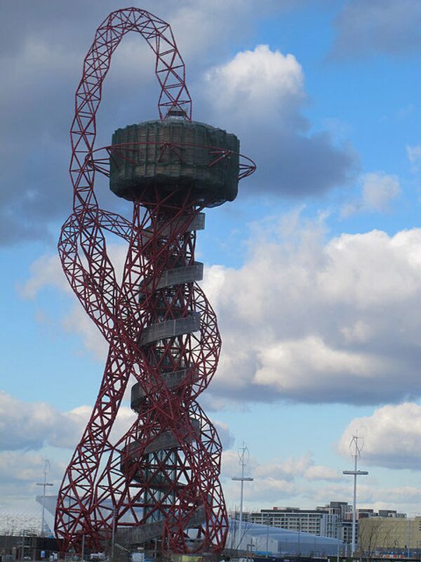 Скульптура ArcelorMittal Orbit в Лондоне