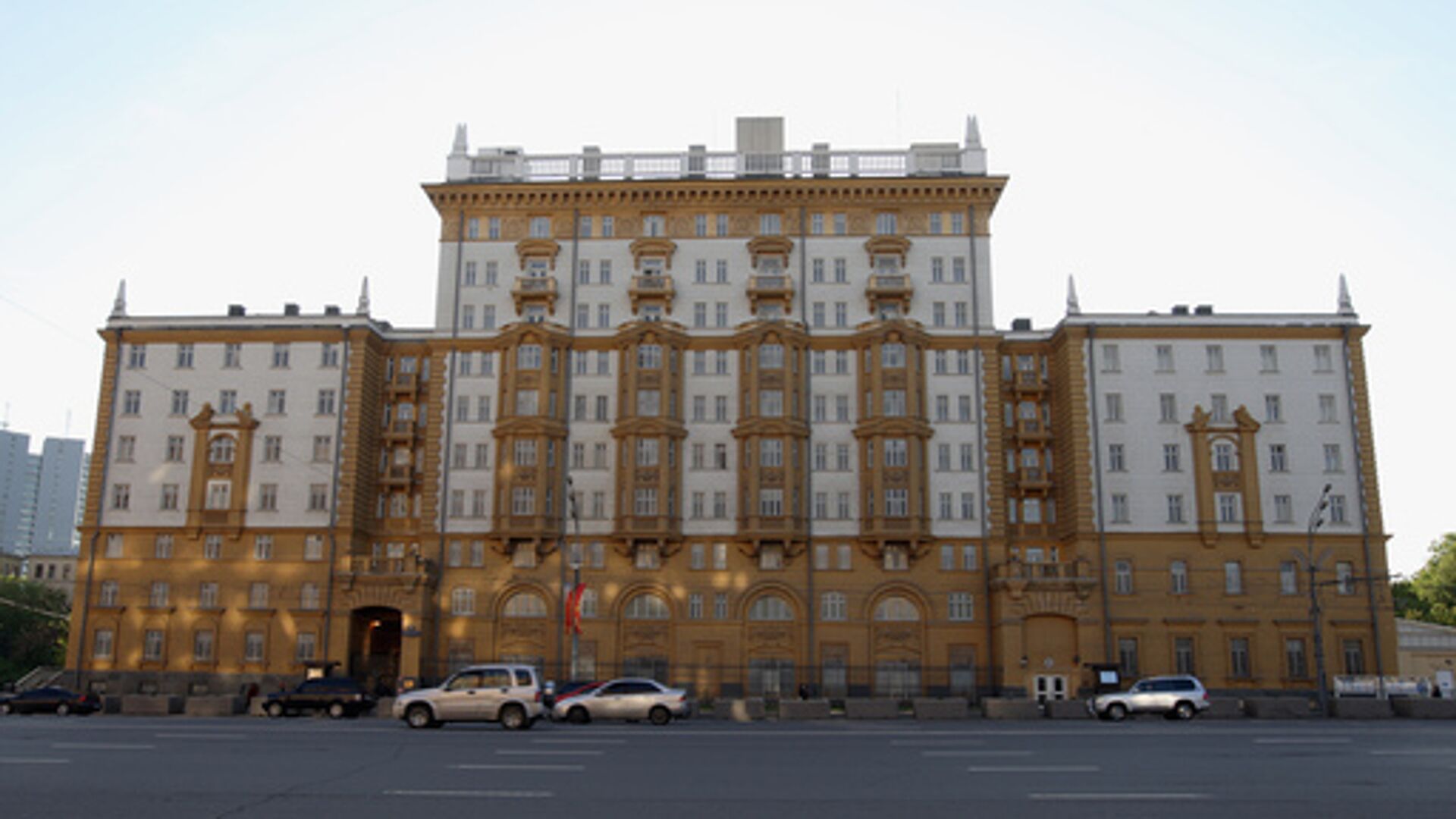 Здание американского посольства в Москве - РИА Новости, 1920, 26.12.2020