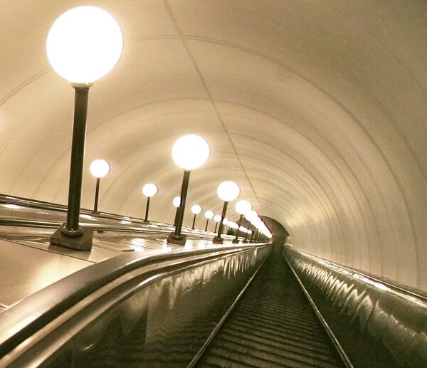 Эскалатор метрополитена