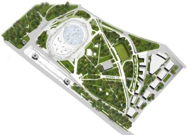 Новый облик стадиона Динамо: версия Эрика ван Эгераата