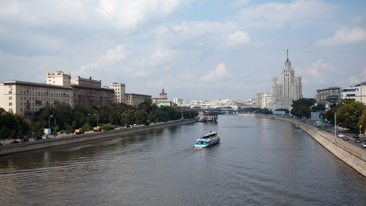 Москва-река и Котельническая набережная в районе станции метро Таганская - РИА Новости, 1920, 24.10.2022